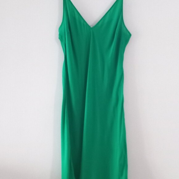 MAJE green slip dress - Picture 2 of 9